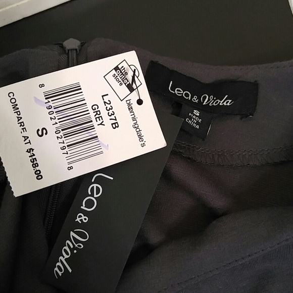 NWT Lea & Viola Pearl Shift Dress Size Small - Picture 5 of 6